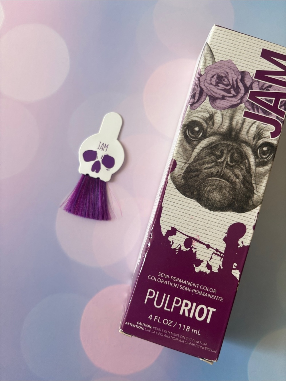 Pulp Riot Jam Purple Semi-Permanent Hair Color